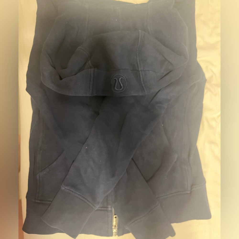Lululemon Navy Zippered Hoodie -Size 6